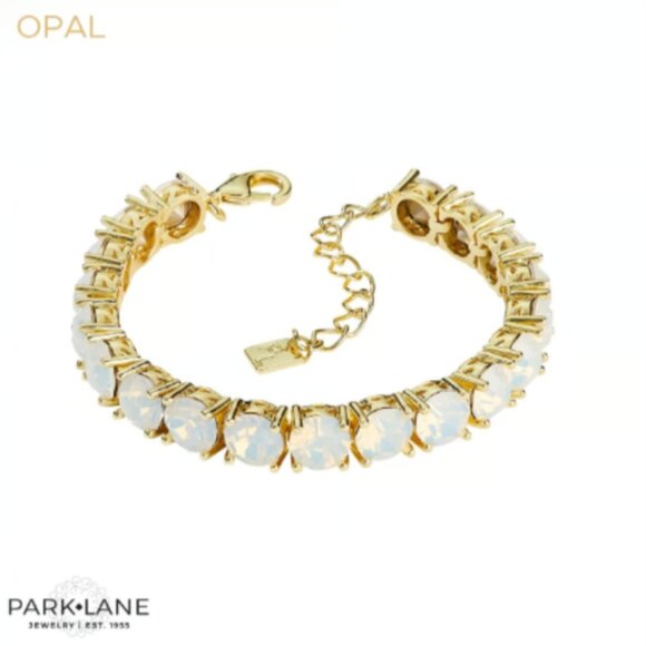 Park Lane Opal Impression Tennis Bracelet New - Picture 1 of 5